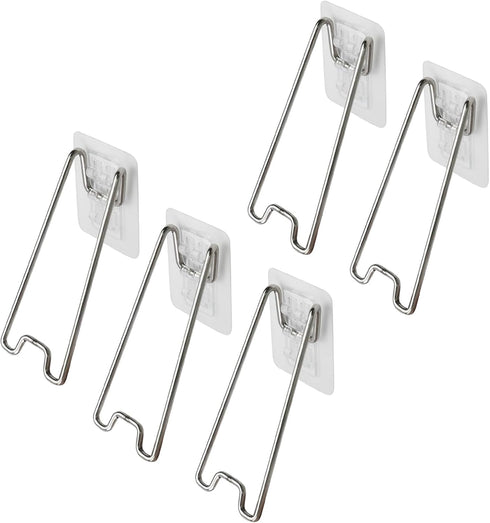 5Pcs Adjustable Picture Frame Easel Stand Self Adhesive Picture Frame Easel Stand Easel Back for Picture Frame Fits Frame Height 0.59"-1" Art Disp...