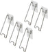 5Pcs Adjustable Picture Frame Easel Stand Self Adhesive Picture Frame Easel Stand Easel Back for Picture Frame Fits Frame Height 0.59"-1" Art Disp...