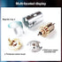 775 DC Motor 12v DC Motor High Torque DC Motor Max 20000 RPM Dual Ball Bearings Quiet Power Wheels Motor Upgrade DC Motor?with Bracket? (D Shaft M...