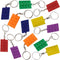 ArtCreativity Building Block Keychains, Set of 12, Fun Key Chains for Backpack, Purse, Luggage, or Pocket Book, Birthday Party Favors, Carnival Pa...