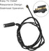 Front and Rear Brake Pad Wear Sensor 34351164371, 34351164372 for BMW 323CI 323I 325CI 325XI 328CI 328I...