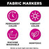 Tulip Fashion Markers 33613 Mrkt Multi Opaque 2Pk Metallic, As Detailed...