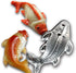 3D Aluminum alloy carp cake bakeware, fondant cake decoration bakeware, fish-shaped cake mold...