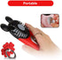 Cute Personal Mini Fan, Handheld & Portable USB Rechargeable Fan with Beautiful LED Light, 3 Adjustable Speeds, Portable Holder, for Indoor Or Out...