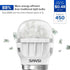 SANSI LED Refrigerator Light Bulb 45W Equivalent, 5000K Daylight White 450 Lumen 4W Appliance Light Bulb A11 Small LED Light Bulb, E26 Freezer Hom...