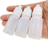 50PCS Empty Refillable Squeezable Plastic Dropper Bottle Eye Liquid Dropper Container Jar Vial Holder with Screw Caps and Plugs for Cosmetic Essen...