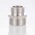 1'' NPT Male to 3/4'' GHT Male Connector?Lead-free,304 Stainless Steel Garden Hose Adapter,GHT to NPT Adapter Fitting,Garden Hose to Pipe Fittings...