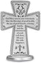 Cathedral Art God Bless Your Retirement Standing Metal Cross, Retirement Gift for Friends, Family, and Coworkers, 3 Inches Tall, by Abbey + CA Gif...