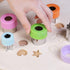 Vegetable Cutters Shapes Set, 20pcs Stainless Steel Mini Cookie Cutters, Vegetable Cutter and Fruit Stamps Mold + 20pcs Cute Cartoon Animals Food ...