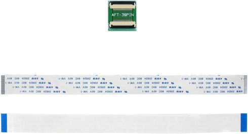 VSDISPLAY 30Pin to 30Pin ZIF 0.5mm Connector Adapter with Extension Flat Cable FFC Extend...