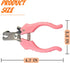 Pet Cut Nail Clippers for Small Medium Animals Cat Dog Claw Trimmer Home Grooming - Stainless Steel Kit Tool for Tiny Bunny Rabbit Bird Puppy Kitt...