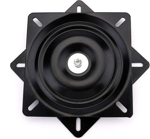 Fasmov 10" (245mm) Heavy Duty Bar Stool Swivel Replacement Seat Swivel Base Bar Stool Swivel Plate, Black...