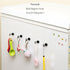 Neosmuk Black Magnetic Hooks,Heavy Duty Earth Magnets with Hook for Refrigerator, Extra Strong Cruise Hook for Hanging, Magnetic Hanger for Curtai...