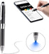 Penyeah LED Flashlight Pen -Pen Light with Stylus Pen Tip Multi-Function Capacitive Touch Screen Pen - Helpful for Touching Reading or Writing -P9...
