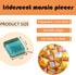 200 Pcs Mosaic Tiles for Crafts Iridescent Crystal Mosaic Glass Tile Focal20 Square Mosaic Tiles Pieces Kits for Adults DIY Picture Frames Handmad...
