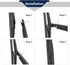 X AUTOHAUX Car Rear Windshield Wiper Blade Arm Set for Kia Soul 2010-2017 10 Inch 260mm...