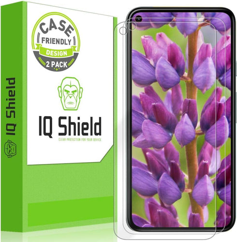 IQShield Screen Protector Compatible with Google Pixel 5 (6 inch)(2-Pack)(Case Friendly) Anti-Bubble Clear TPU Film...