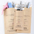 100 Self-Sealing Cleaning Pouches, Dry Heat Autoclave Kraft Paper Cleaning Bags for Dentist Tools and Nail Art Supplies (100mm x 200mm)...