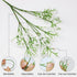 Olrla White Babys Breath Artificial Flowers Bulk, 10 Pcs Long Stem Fake Gypsophila for Wedding Bouquets Floral Arrangement Home Office Table Decor...