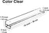 AMT 6 Pack Acrylic Floating Shelves, 15" L x 1.8" W, Clear Bathroom Wall Shelf, Bookshelves, Invisible Display for Office, Bedroom, Small Gap Allo...