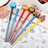 24 Pack Kids Wooden Pencils, Colorful Stripe Pencil with Cute Animals Eraser for Children, and School Supplies Pencils for Kids...