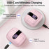 Bluetooth Headphones True Wireless Earbuds 60H Playback LED Power Display Earphones with Wireless Charging Case IPX5 Waterproof in-Ear Earbuds wit...
