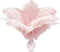 Piokio 20 pcs Natural Light Pink Ostrich Feathers 12-14 inch(30-35 cm) Bulk for Wedding Party Centerpieces and DIY Clothes Decoration, Gatsby Deco...