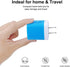 USB Wall Charger,Sicodo 2-Pack Universal 3.1A Home Travel Quick Wall Plug Charger Cubes Compatible with iPhone 16/15/14/13/SE/12/11 Pro Plus, Sams...