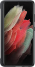 for Galaxy S21 Ultra Case with S Pen Holder, Liquid Silicone Phone Cover with Stylus Slot (S-Pen Not Included) Anti-Fingerprint Military Shockproo...