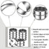 12Pack English Muffin Rings 3.15 Inch Crumpet Rings Stainless Steel Double Rolled Tart Rings, Round Metal Cooking Pastry Ring Molds for baking...