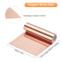 uxcell Copper Sheet Roll 2000mm x 90mm x 0.03mm, 99.9% Pure Copper Strip Copper Flashing Metal Foil Plate for Electricity DIY Projects (Multiple S...