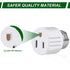 Outlet Light Socket Adapter,Screw in Outlet Socket,E26 Light Bulb to Outlet Socket Converter,Light Bulb Plug Adapter for Porch Light Socket,Camera...