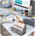 Desk File Holder, 3 Tier Document File Folder Metal Mesh Holder Magazine Organizer for Document/Filing/Folders/Paper for Office & School & Home....