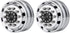 2pcs Metal Front Wheel Hubs Rims for 1/14 Tamiya Tractor Climbing Trailer RC Car Upgrade Parts...