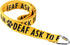 Funny Dog Leash Sleeve I Am Deaf Ask to Pet Me Dog Leash Walking Training Dog Leashes Dog Owner Pet Lover Gift (I Am Deaf Ask to Pet Me-YE)...