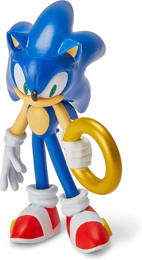 Sonic The Hedgehog Action Figure Toy – Sonic The Hedgehog figure with Tails, Knuckles, Amy Rose, and Shadow figure. 4 inch Action Figures - Sonic ...