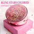 Contact Lens Case, Bling Stars Cute Contact Lenses Holder Travel Kit with Remover Tool Tweezers Solution Bottle Mirror Portable Contacts Storage C...
