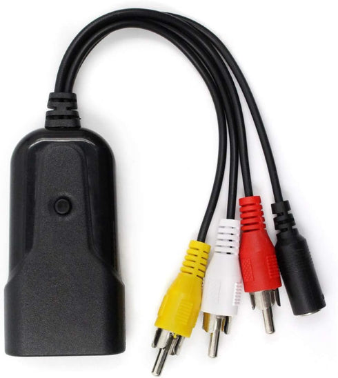 HDMI Mini AV Adapter HD Converter Box HDMI to Composite RCA AV/CVSB L/R Video 720P 1080P HDMI2AV hdmi2 av Video...