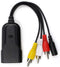 HDMI Mini AV Adapter HD Converter Box HDMI to Composite RCA AV/CVSB L/R Video 720P 1080P HDMI2AV hdmi2 av Video...