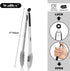 Walfos 17 Inch Extra Long Grill Tongs, Ultimate Stainless Steel BBQ Tongs for Grilling, Cooking, BBQ/Barbecue, Buffet and Turning Food...