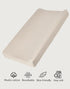 Muslin Changing Pad Cover for Baby Boys Girls, Ultra Soft Breathable Diaper Changing Table Pad Cover, Neutral Fitted Changing Pad Sheets...