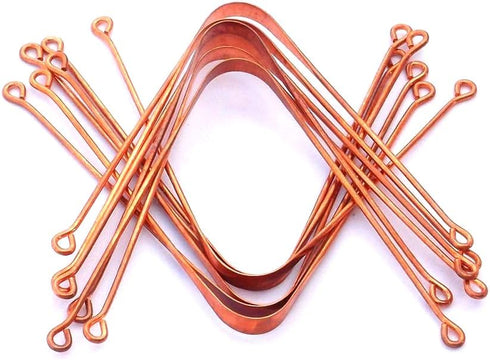 HealthAndYoga™ qSwipe Lite Copper Tongue Cleaners (Pack of 12) – Prevents Bad breath, Improves taste- Flexible, Curved ends provide good grip – Co...