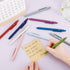 FIOVER Gel Pens, 10pcs 0.5mm Quick Dry Black Ink Pens Fine Point Smooth Writing Pen High-End Series Pens Ballpoint for School Office Home Supplies...