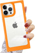 BITOBE Designed for iPhone 14 Pro Max Square Case Protective Hard PC TPU Bumper Camera Protection for Women Girls Clear Case for iPhone 14 Pro Max...