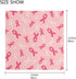 Women's Fashion Silk Scarf Breast Cancer Ribbons Square Satin Headscarf Neck Scarf Head Hair Wraps...