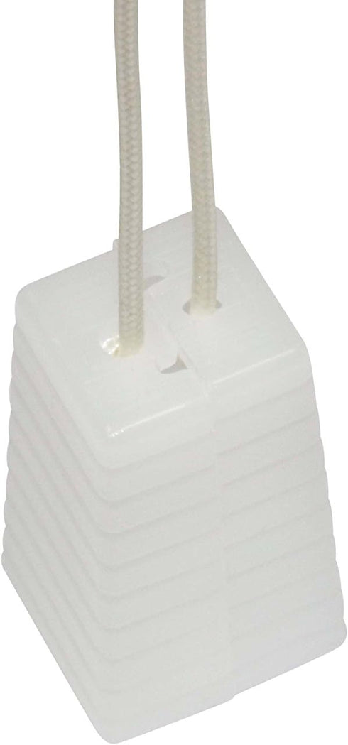 Big 8 sets (16 pieces). Blind Tassels, Ivory, Trapezoid Design. This Safety Pull Cord Tassel Will Separate When Excess Pressure Is Applied. Great ...