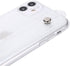 Omorro for iPhone 12 Mini Bling Girly Case, Glitter Candy Color Crystal Clear Cover with Adjustable Hand Finger Strap Kickstand Soft TPU Protectiv...