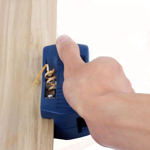 Edge Banding Trimmer, Mini Plastic PVC Plywood Melamine Wood Edge Band Cutter Manual Trimming Woodworking Tool for Plywood Melamine Wood Double Ve...