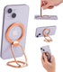 Magnetic Phone Ring Holder Stand with Mag Safe Phone Grip Adjustable Phone Ring Kickstand Magnet Accessories for iPhone15/14/13/12 Removable for W...