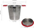 18/8 Stainless Steel Tea Infuser with Large Capacity & Perfect Size Double Handles, SourceTon Loose Leaf Tea Mesh Strainer for Hanging on Teapots,...